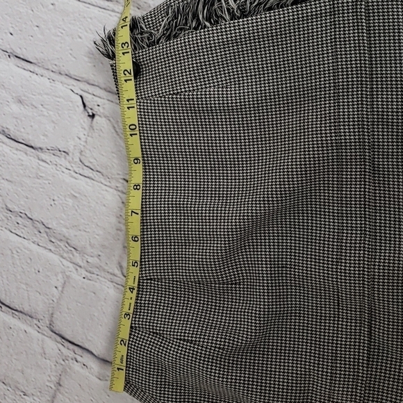 Harve Benard Collection Kilt 100% Wool Black & White Houndstooth 28" Waist EUC - Picture 8 of 11